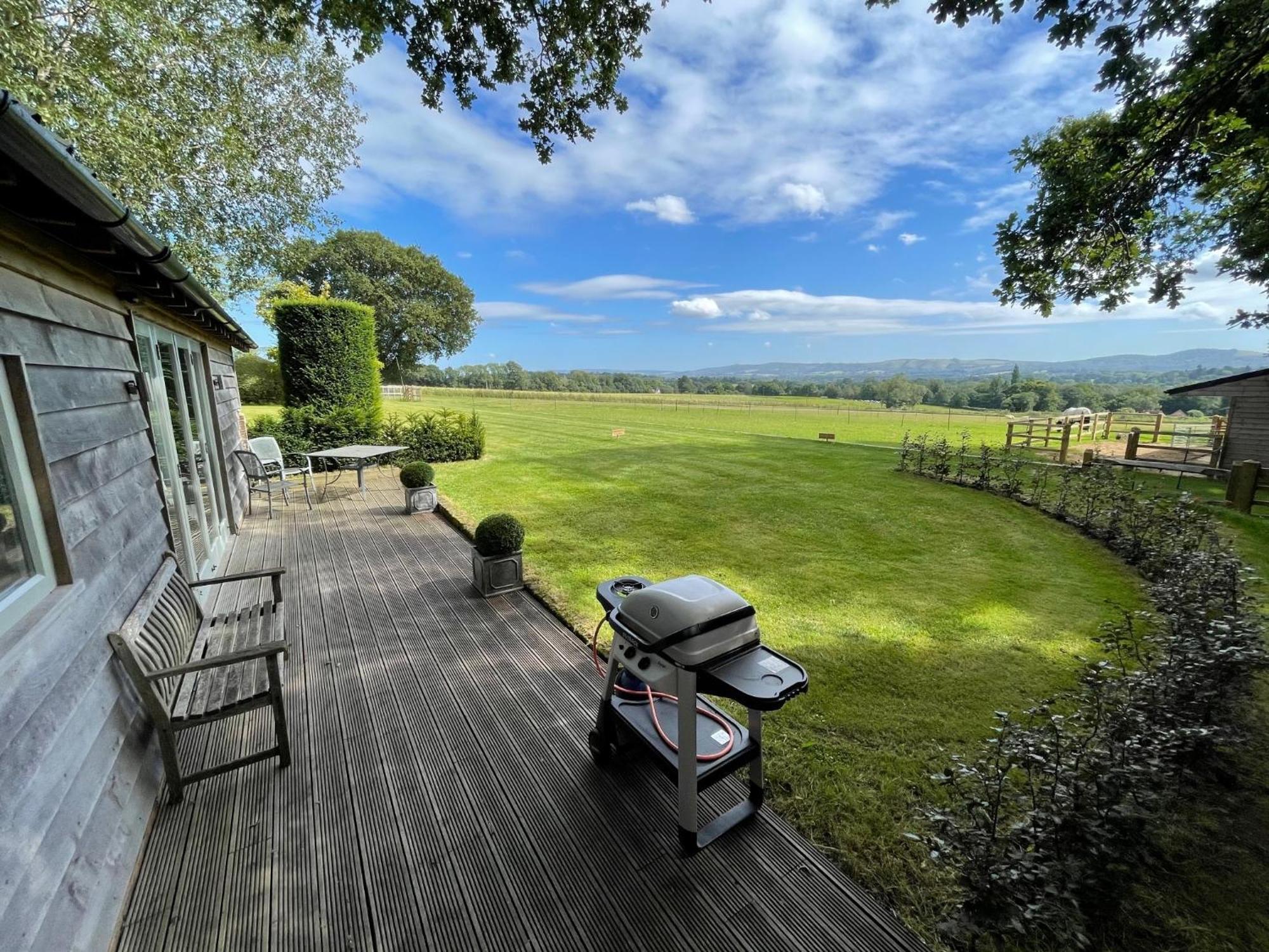 Stunning Cabin With Incredible Views Near Goodwood Rogate Екстериор снимка